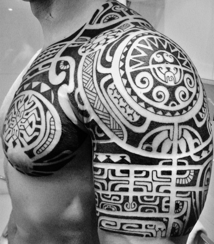 Стиль тату "Полинезия" фото 5 Стиль тату "Полинезия" фото 5